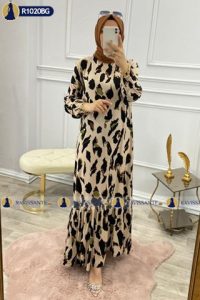 Robe Léopard - Beige - R1020BG