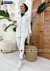 Survêtement deux pièces - Blanc - S8007BA