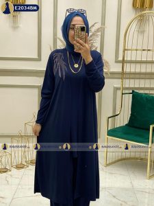 Ensemble trois pièces Tilda - Bleu-marine - E2034BM