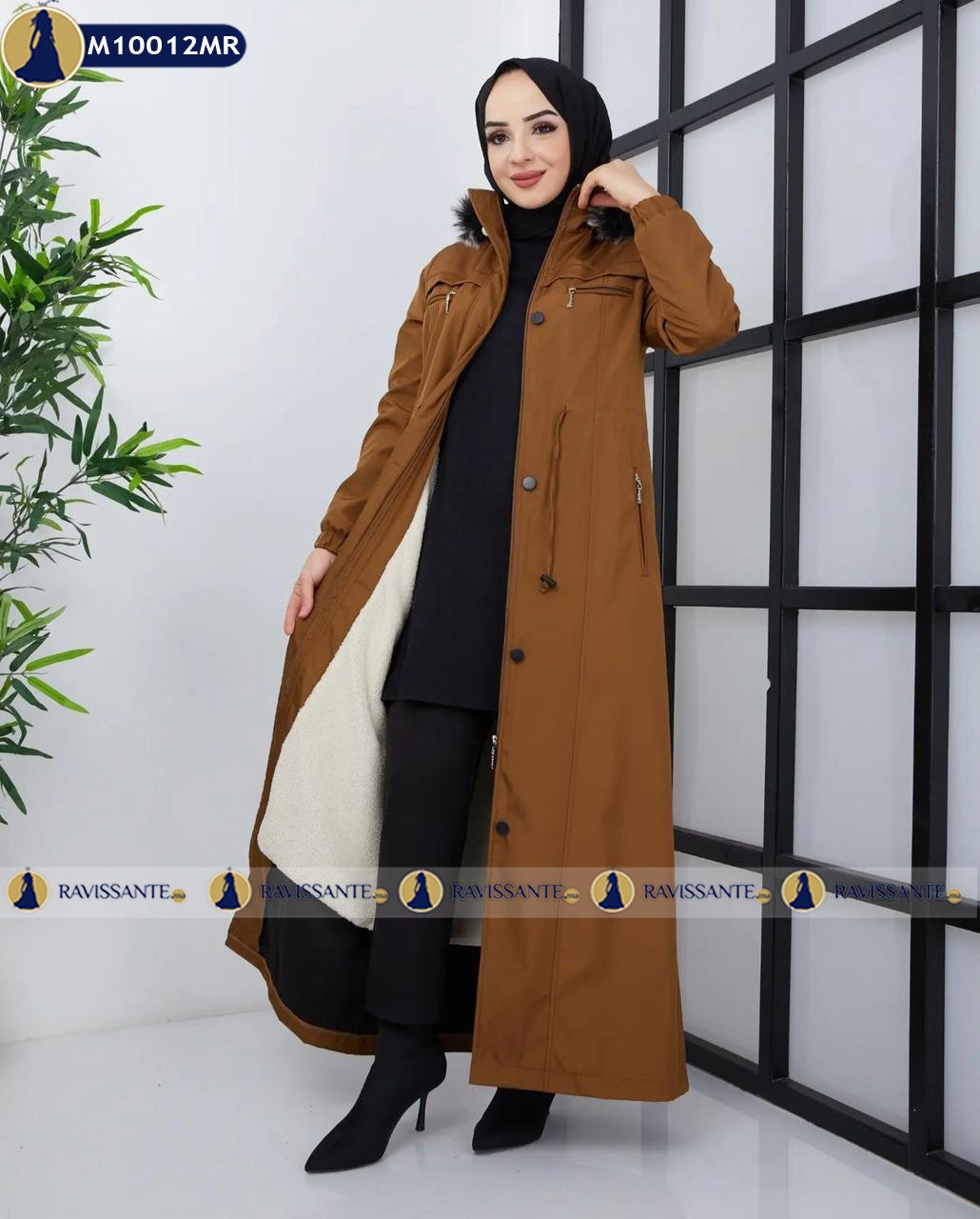 1415-Manteau-Impermeable-Long-a-Capuche-Marron-M10012MR.jpg