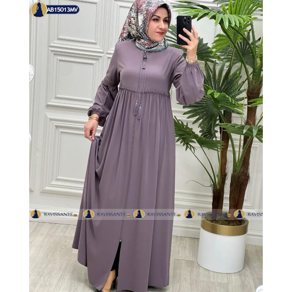 abaya-cloche-en-crepe-saumon-fonce-ab15013sm